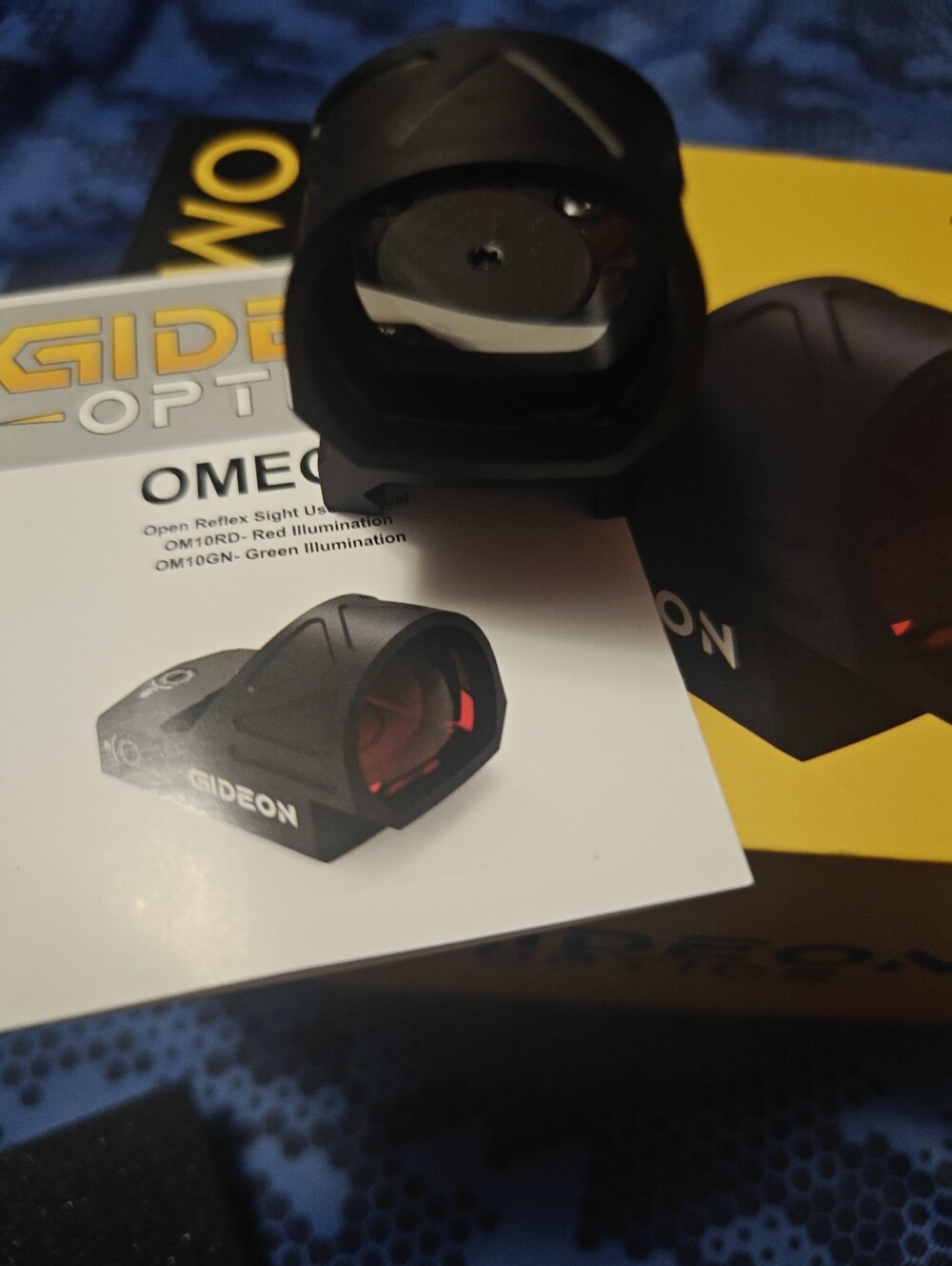 NEW Gideon omega Green multi Circle RMR